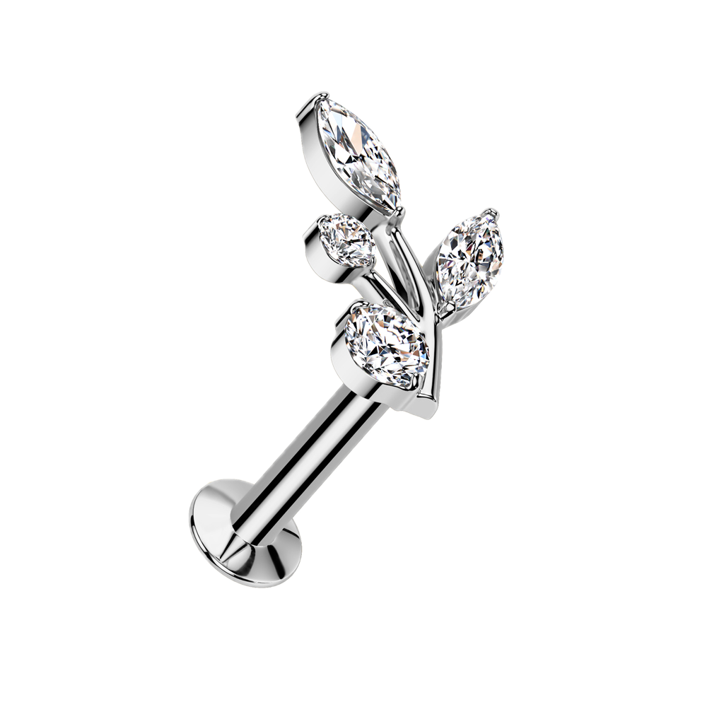 Vine Duo Flatback Stud