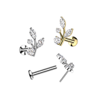 Vine Duo Flatback Stud