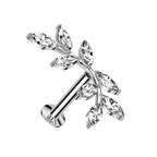 Vine Sparkle Flatback Stud