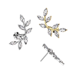 Vine Sparkle Flatback Stud
