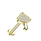 Little Mushroom Flatback Stud