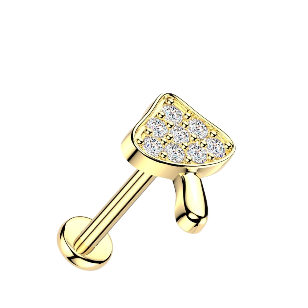 Little Mushroom Flatback Stud