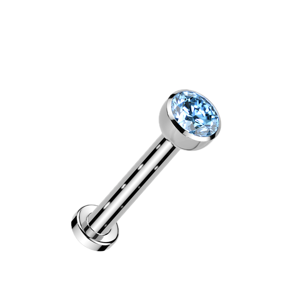 Sparkle Ball Titanium Flatback Stud