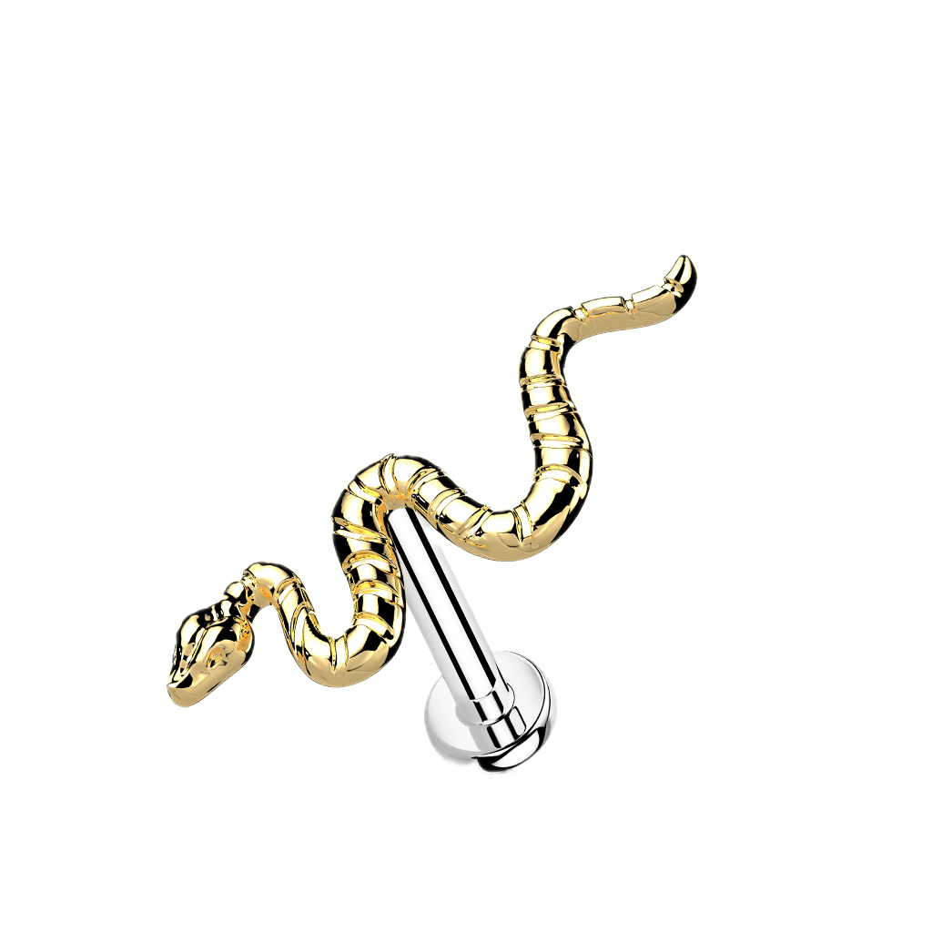 Slither Titanium Flatback Stud