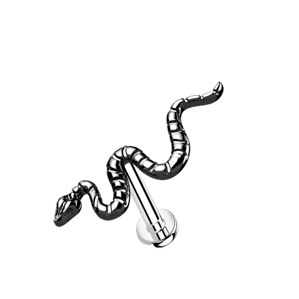 Slither Titanium Flatback Stud
