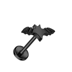 Little Bat Titanium Flatback Stud