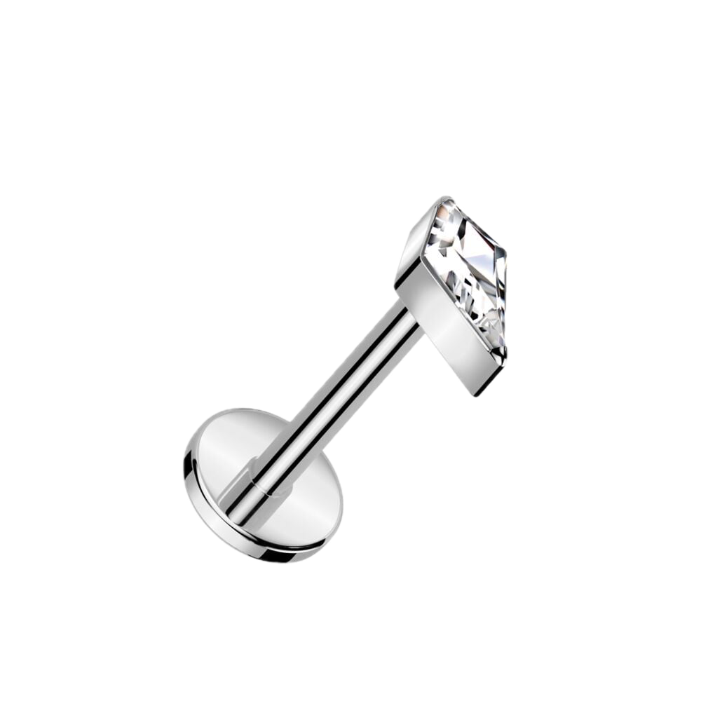 Spearhead Titanium Flatback Stud