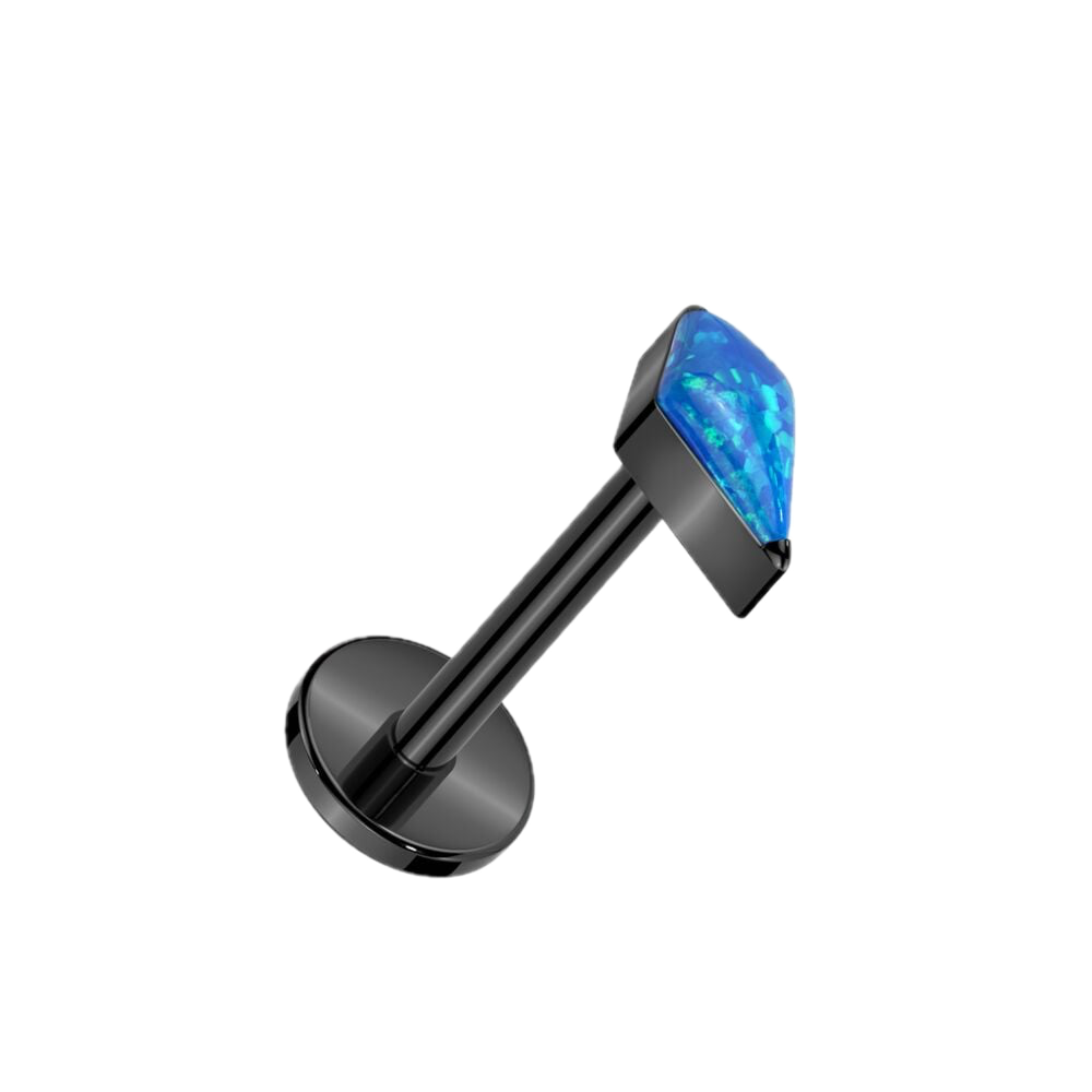Spearhead Titanium Flatback Stud