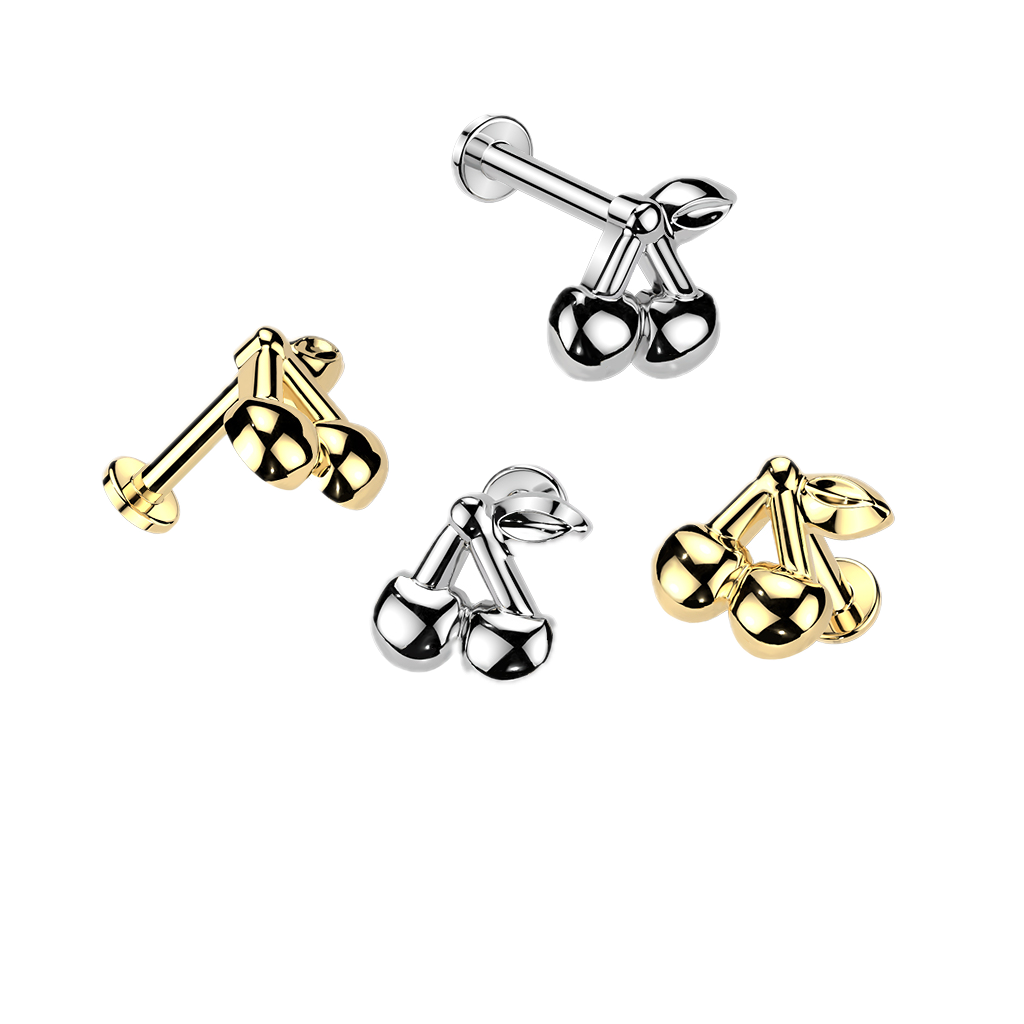 Cherry Pop Flatback Stud