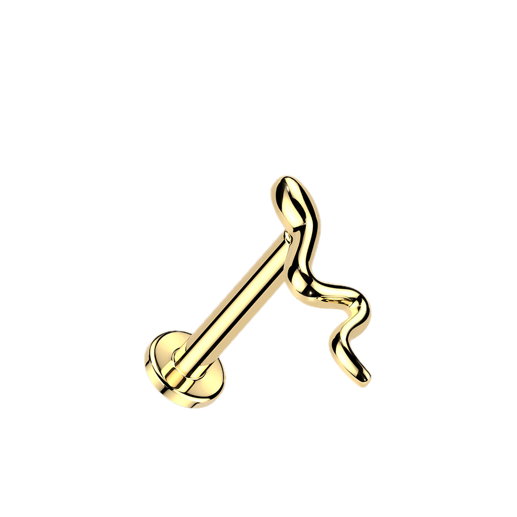Slinky Snake Flatback Stud