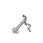 Slinky Snake Flatback Stud