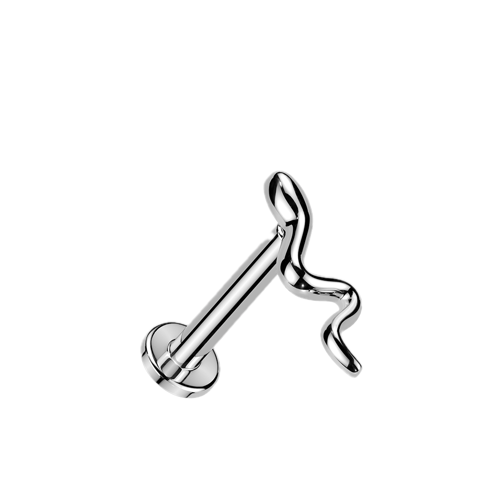 Slinky Snake Flatback Stud
