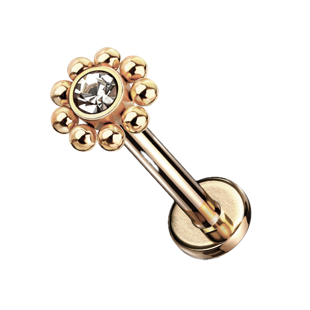 Gem Cluster Flatback Stud