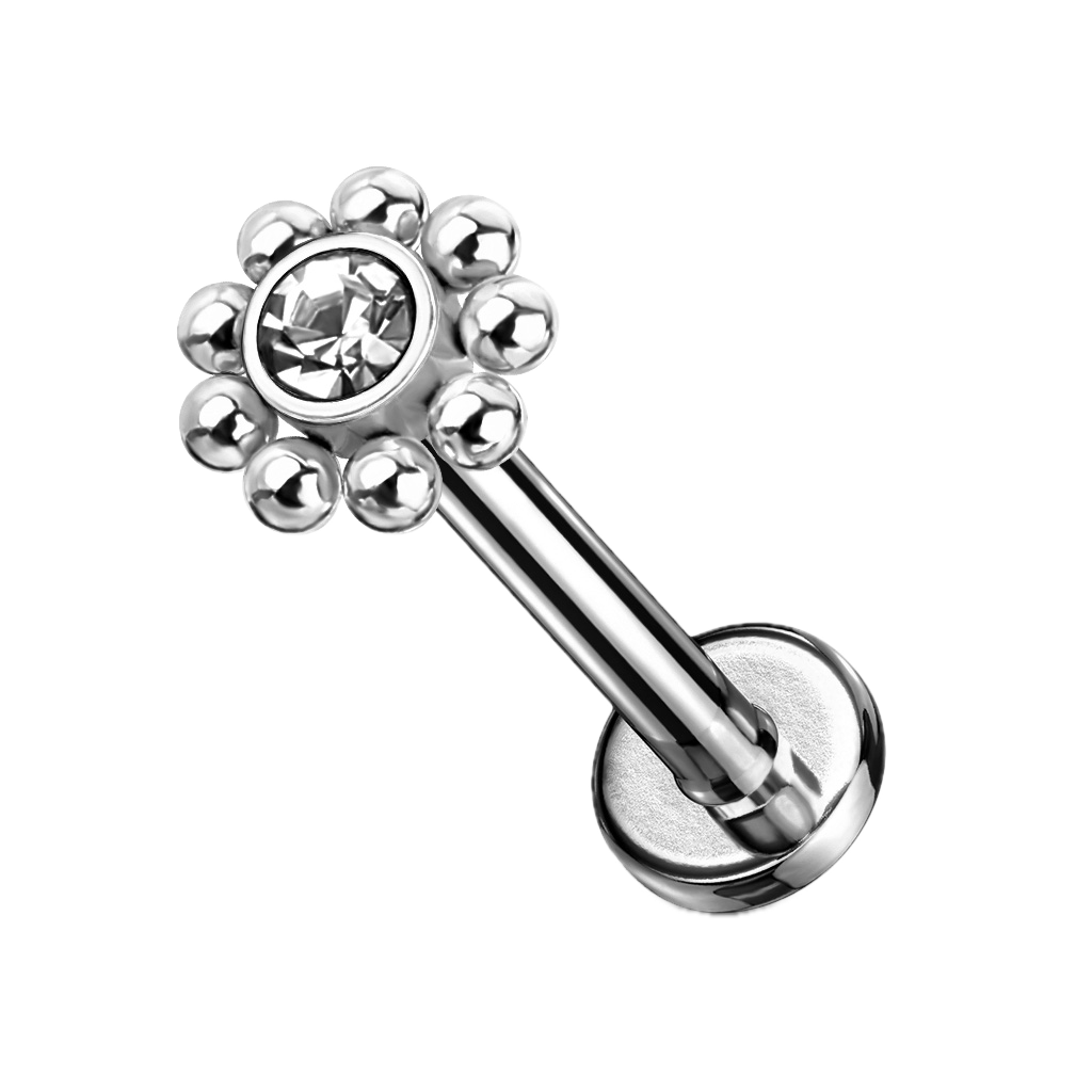 Gem Cluster Flatback Stud