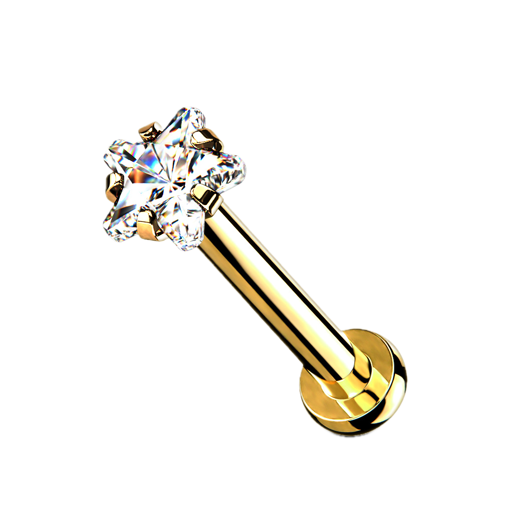 Tiny Star Flatback Stud