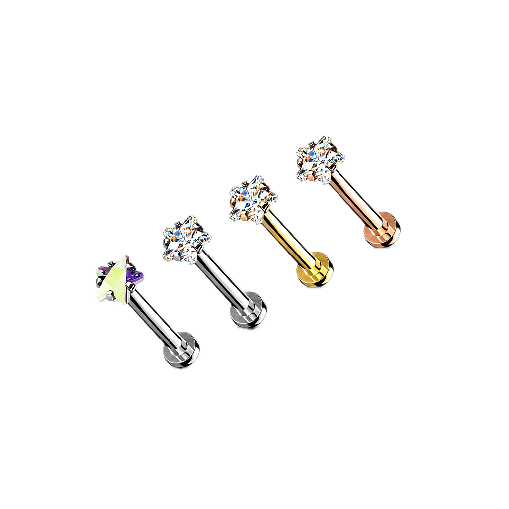Tiny Star Flatback Stud
