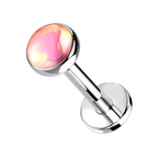 Iridescent Glow Flatback Stud