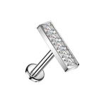 Sparkle Bar Flatback Stud