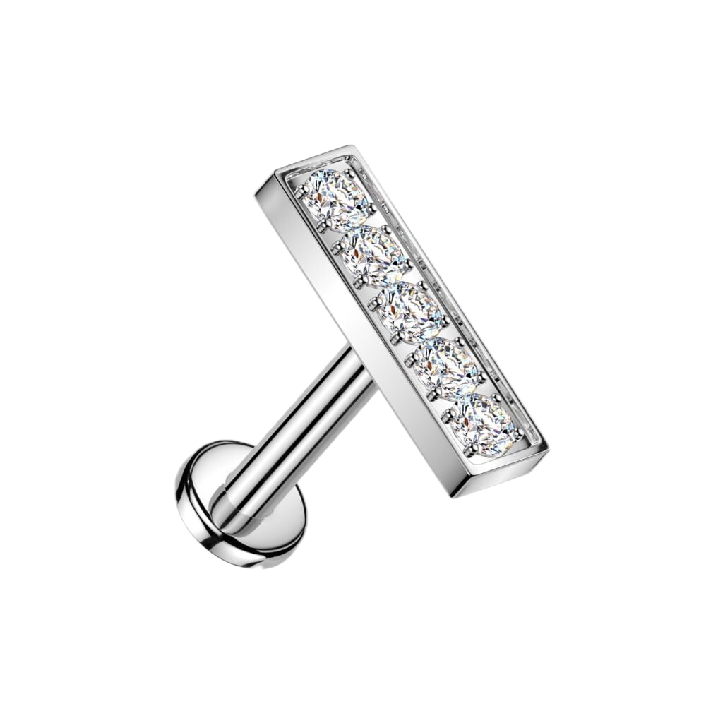 Sparkle Bar Flatback Stud
