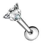 Little Triangle Flatback Stud