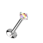 Sparkle Extend Titanium Flatback Stud