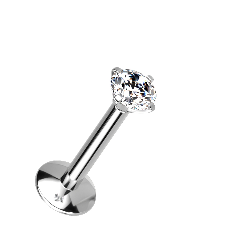 Sparkle Extend Titanium Flatback Stud