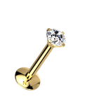 Sparkle Extend Titanium Flatback Stud