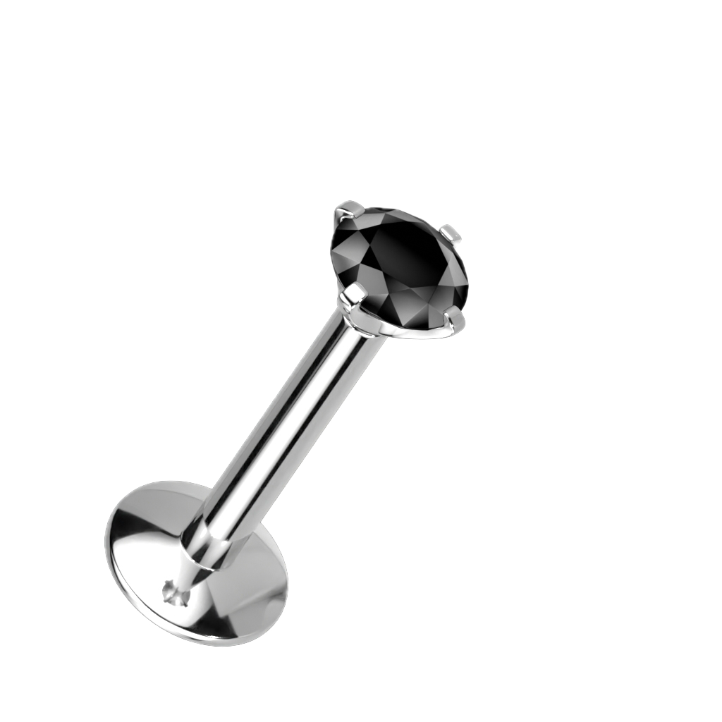 Sparkle Extend Titanium Flatback Stud