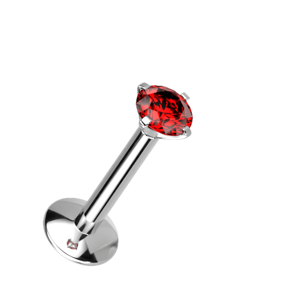Sparkle Extend Titanium Flatback Stud