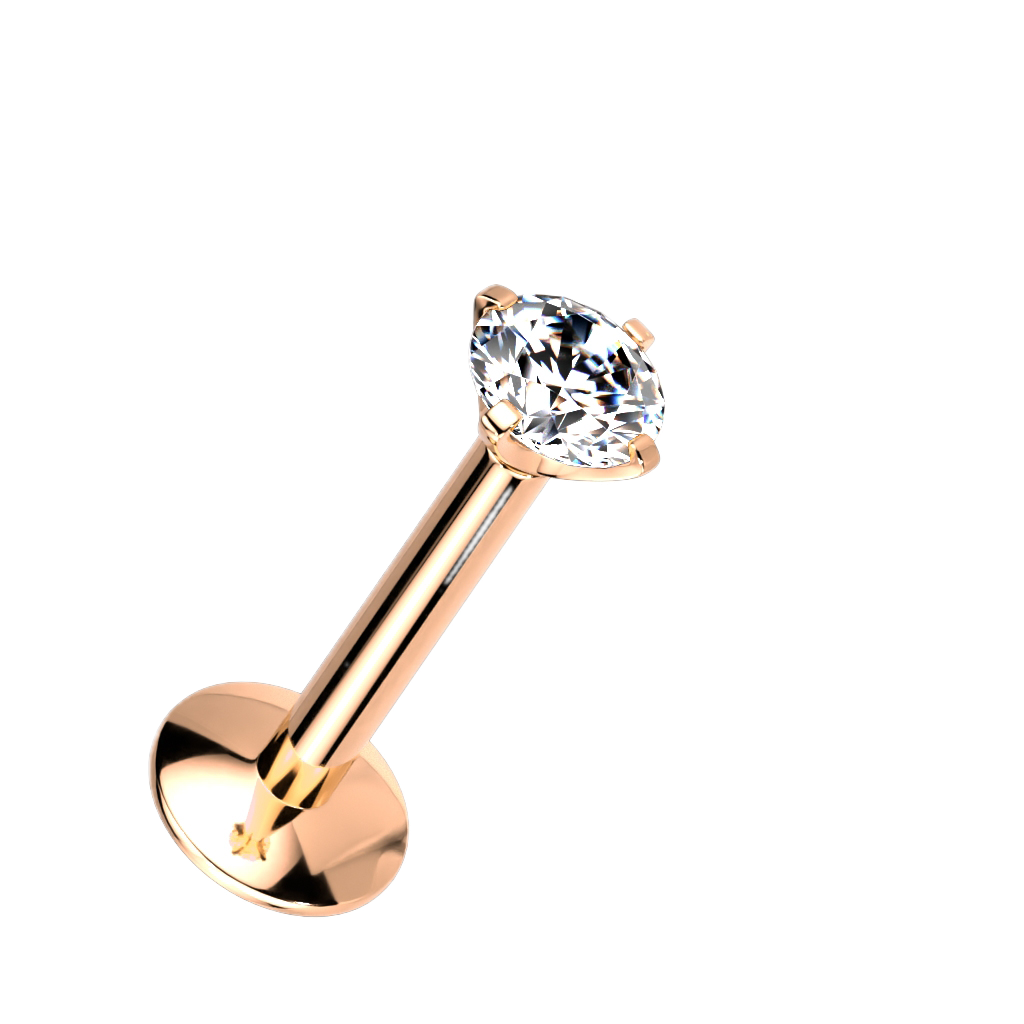 Sparkle Extend Titanium Flatback Stud