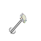 Comet Titanium Flatback Stud