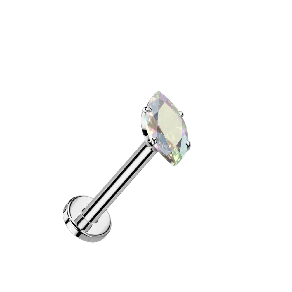 Comet Titanium Flatback Stud