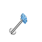 Comet Titanium Flatback Stud