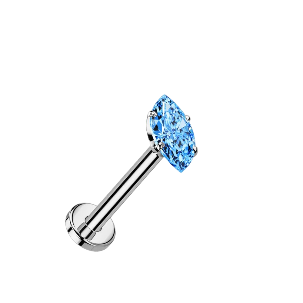 Comet Titanium Flatback Stud
