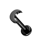 Moonbeam Titanium Flatback Stud