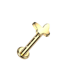 Flutter Titanium Flatback Stud