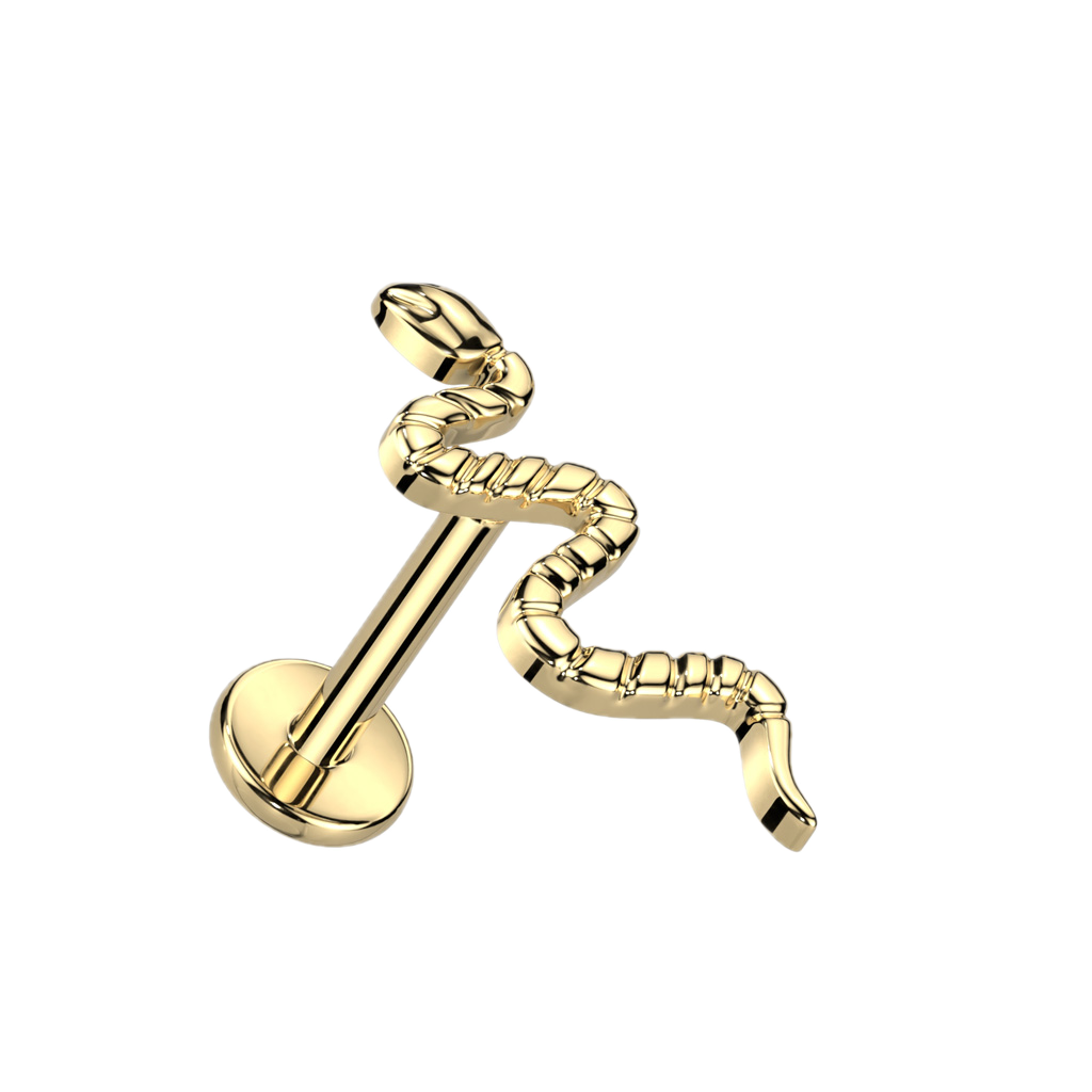 Slither Titanium Flatback Stud