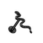 Slither Titanium Flatback Stud
