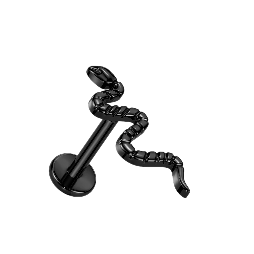 Slither Titanium Flatback Stud