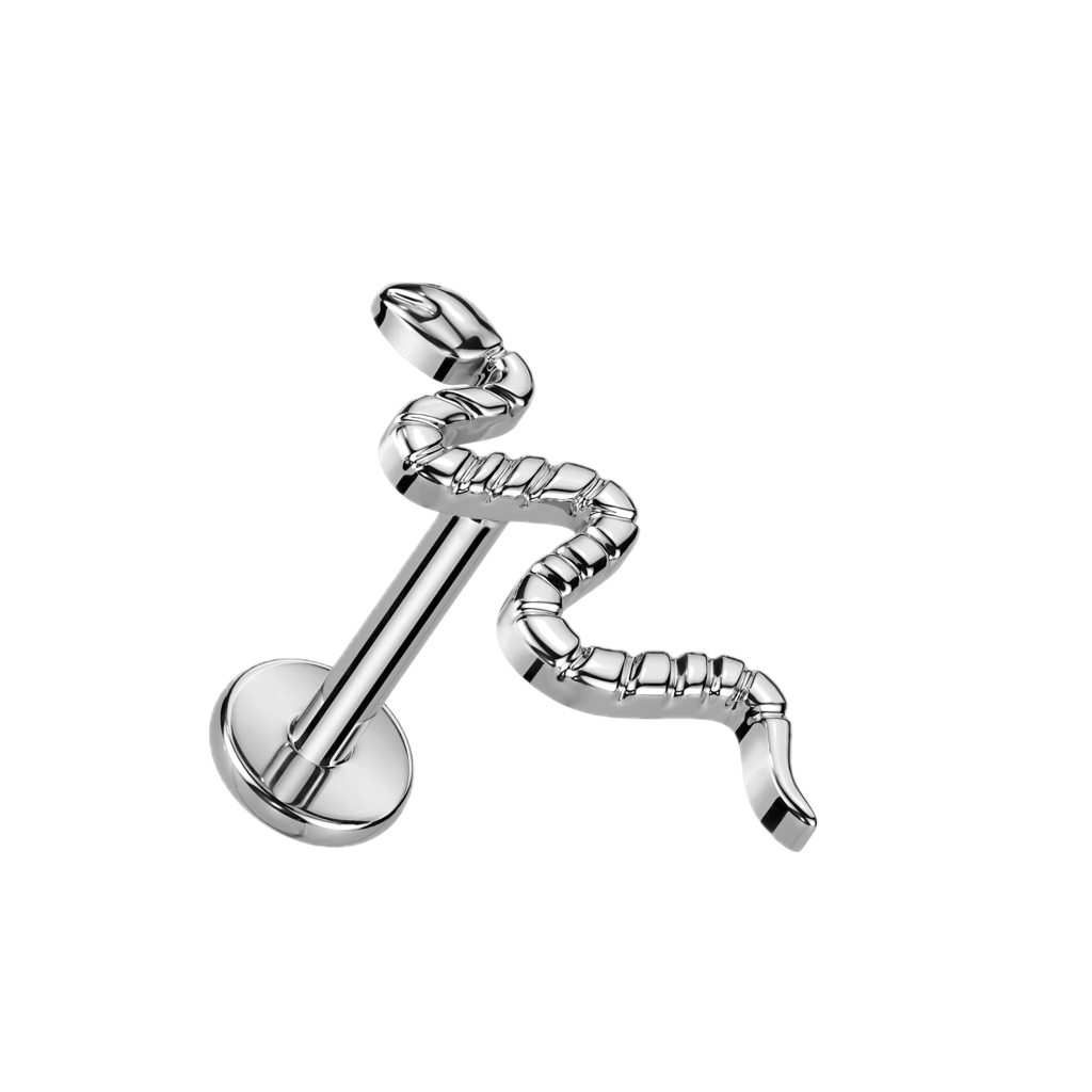 Slither Titanium Flatback Stud