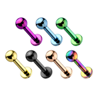 Classic Shine Titanium Flatback Stud